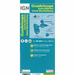 GUADELOUPE 1 : 80 000
