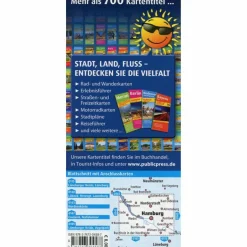 HAMBURG UND UMGEBUNG 1:100 000 - Fahrradkarte