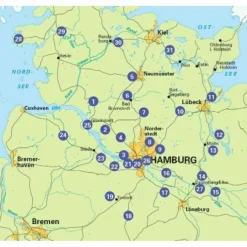 HAMBURG UND UMLAND RADLANDLUST, 31 LIEBLINGS-RADTOUREN