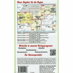 HANSESTADT LÜBECK, TRAVEMÜNDE, BOLTENHAGEN - Wanderkarte