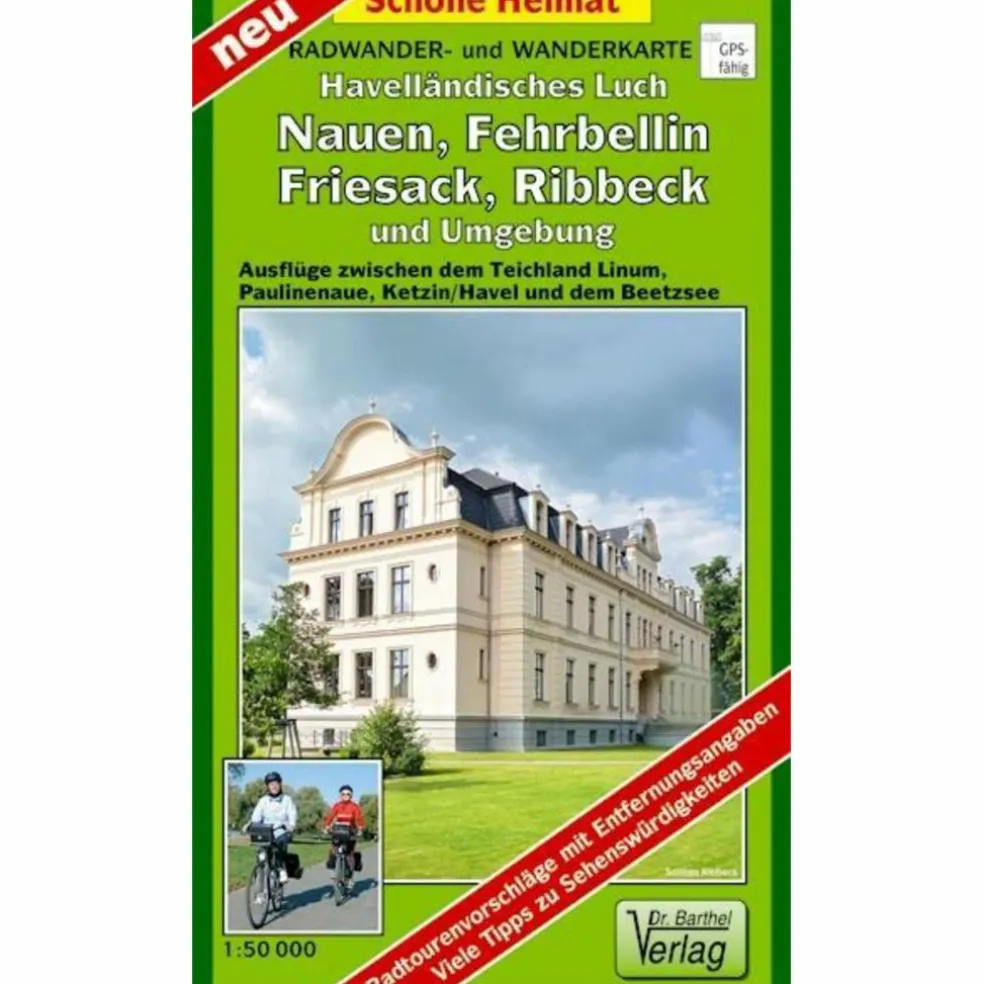 HAVELLÄNDISCHES LUCH, NAUEN, FEHRBELLIN - Wanderkarte