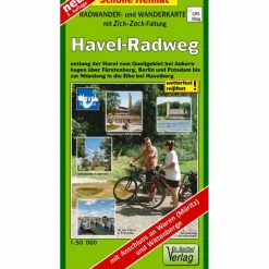 HAVEL-RADWEG 1 : 50 000 RADWANDERKARTE - Wanderkarte