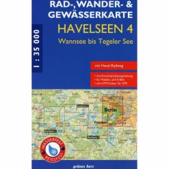 HAVELSEEN 4: VOM WANNSEE ZUM TEGELER SEE - Fahrradkarte