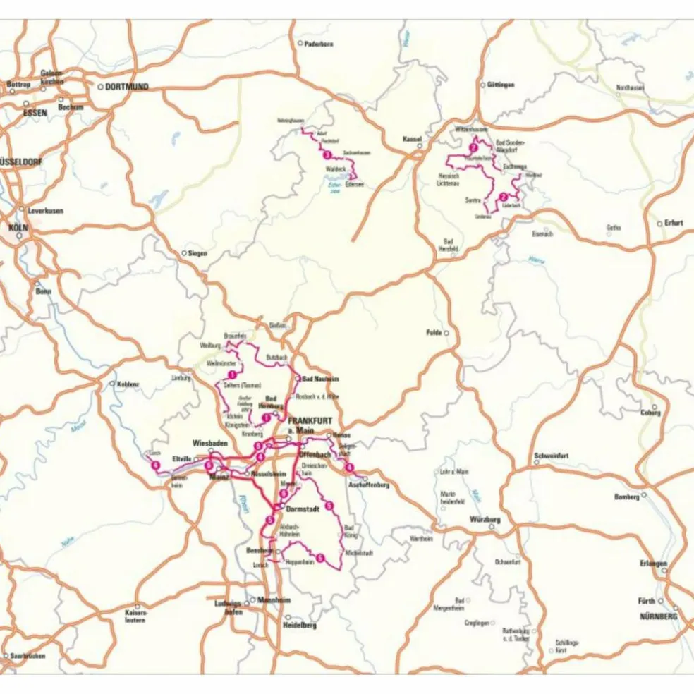 HESSEN MIT DEM WOHNMOBIL - Reiseführer