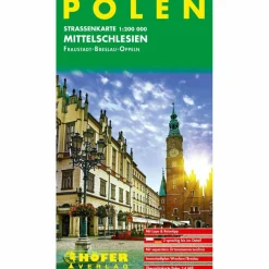 HÖFER POLEN PL006 MITTELSCHLESIEN - Straßenkarte