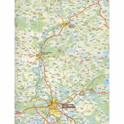 HÖFER POLEN PL010. SÜDLICHES OSTPREUßEN - Straßenkarte