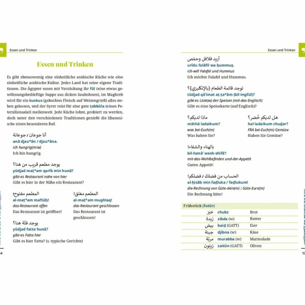 HOCHARABISCH - WORT FÜR WORT - Sprachführer