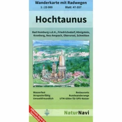HOCHTAUNUS 1:25.000, BLATT 47-557 - Wanderkarte