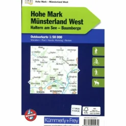 HOHE MARK - MÜNSTERLAND WEST NR. 60 OUTDOORKARTE DEUTSCHLAND - Karte