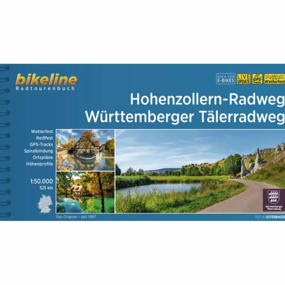 HOHENZOLLERN-RADWEG WÜRTTEMBERGER TÄLERRADWEG - Radwanderführer