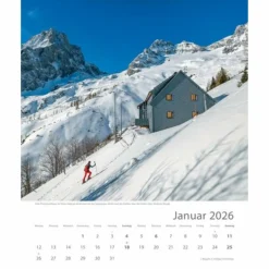 HÜTTEN UNSERER ALPEN 2026 - Kalender