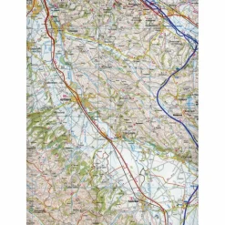 IGN 168 TOULOUSE PAMIERS 1:100 000 - Wanderkarte