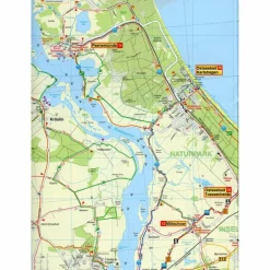 INSEL USEDOM 1 : 35 000 RADWANDER- UND W - Wanderkarte