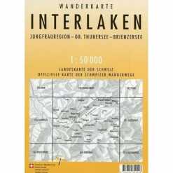 INTERLAKEN 1 : 50 000 - Wanderkarte