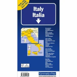 ITALIEN NORD + SÜD STRASSENKARTE 1 .6650 000