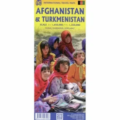 ITM AFGHANISTAN & TURKENISTAN - Straßenkarte