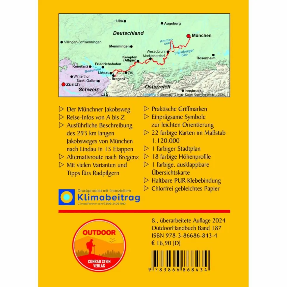 JAKOBSWEG MÜNCHEN - LINDAU - Wanderführer