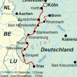 JAKOBSWEG VIA COLONIENSIS - Wanderführer