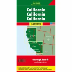 KALIFORNIEN 1:600.000 - Straßenkarte
