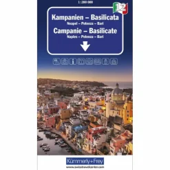 KAMPANIEN - BASILICATA NR. 12 REGIONALKARTE ITALIEN - Straßenkarte