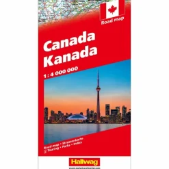 KANADA 1 : 4 000 000 - Straßenkarte