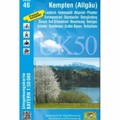 KEMPTEN (ALLGÄU) 1 : 50 000 (UK50-46)
