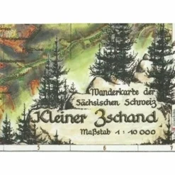 KLEINER ZSCHAND - Wanderkarte