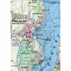 KLEMMER POCKET GEWÄSSERKARTE MÜRITZ - Wasserkarte