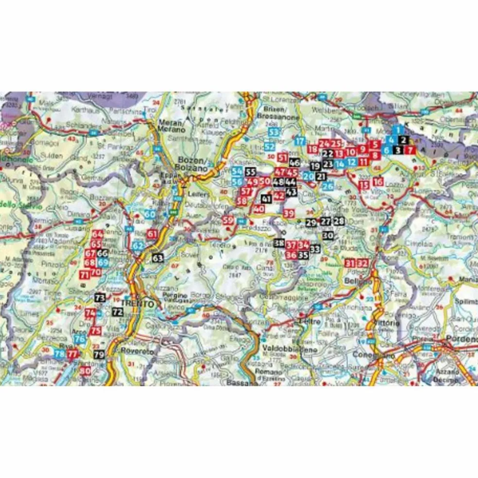 KLETTERSTEIGE DOLOMITEN - BRENTA - GARDASEE