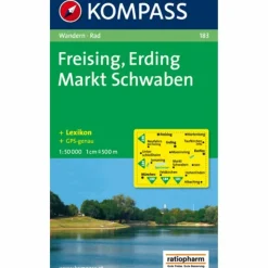KOKA 183 FREISING - ERDING - MARKT SCHWABEN - Wanderkarte