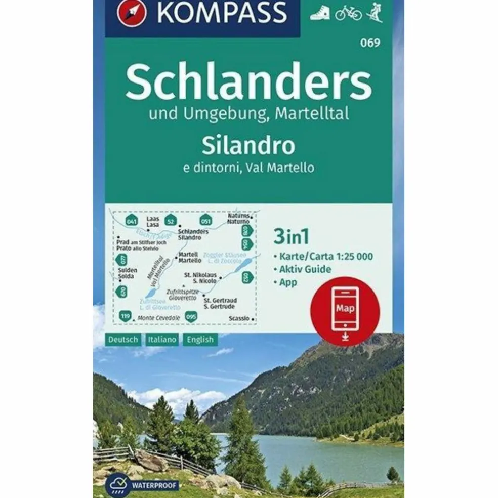 KOKA 069 SCHLANDERS UND UMGEBUNG - Wanderkarte