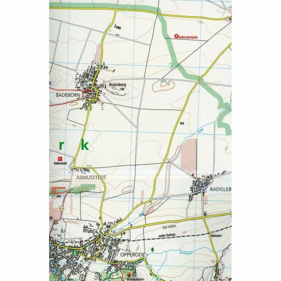 KOKA 453 ÖSTLICHER HARZ 1 : 50 000 - Wanderkarte