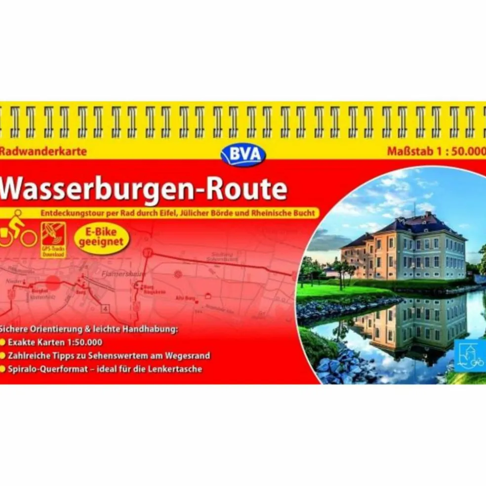 KOMPAKT-SPIRALO BVA WASSERBURGENROUTE - Fahrradkarte