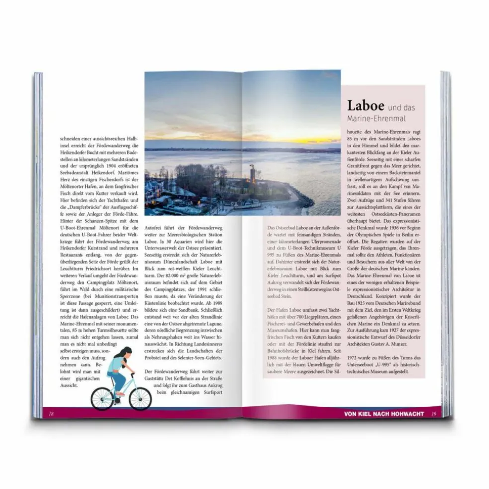 KOMPASS DIE 1000 SCHÖNSTEN FAHRRADKILOMETER AM WASSER - Radwanderführer