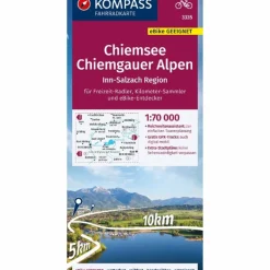 KOMPASS FAHRRADKARTE 3335 CHIEMSEE - CHIEMGAUER ALPEN