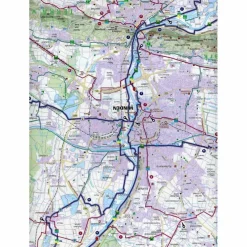 KOMPASS FAHRRADKARTE MÜHLENKREIS MINDEN, LÜBBECKE 1:50.000, - Fahrradkarte