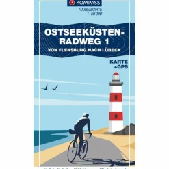 KOMPASS FAHRRAD-TOURENKARTE OSTSEEKÜSTENRADWEG 1