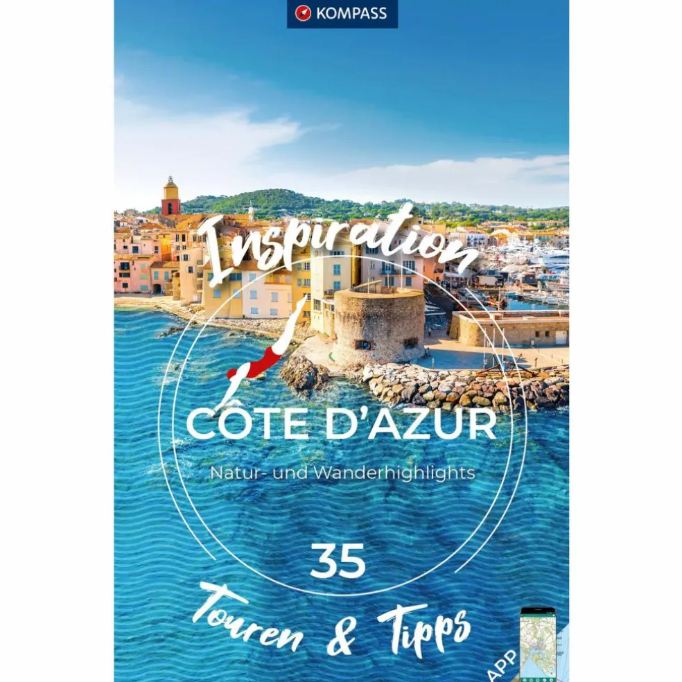 KOMPASS INSPIRATION COTE D AZUR - Wanderführer