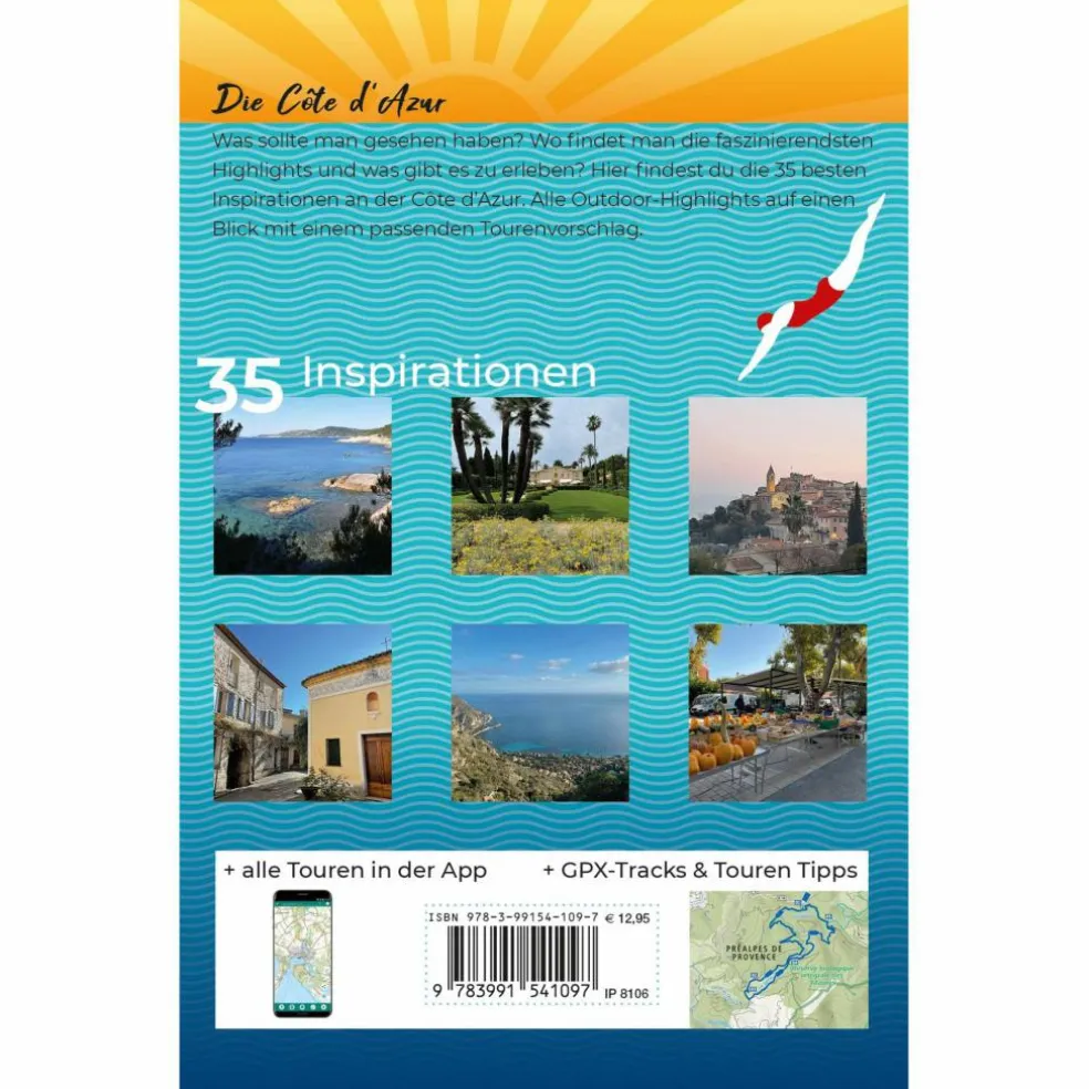 KOMPASS INSPIRATION COTE D AZUR - Wanderführer