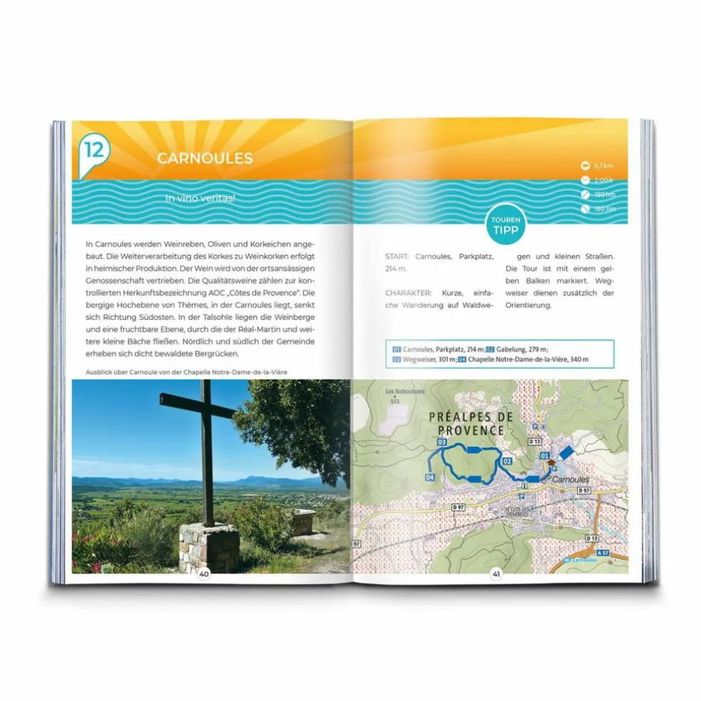 KOMPASS INSPIRATION COTE D AZUR - Wanderführer