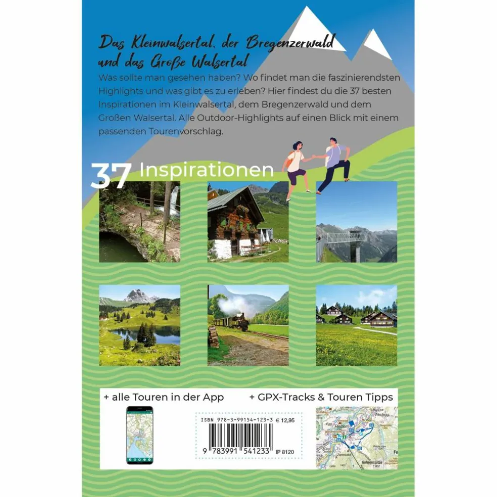 KOMPASS INSPIRATION KLEINWALSERTAL & BREGENZERWALD - Wanderführer