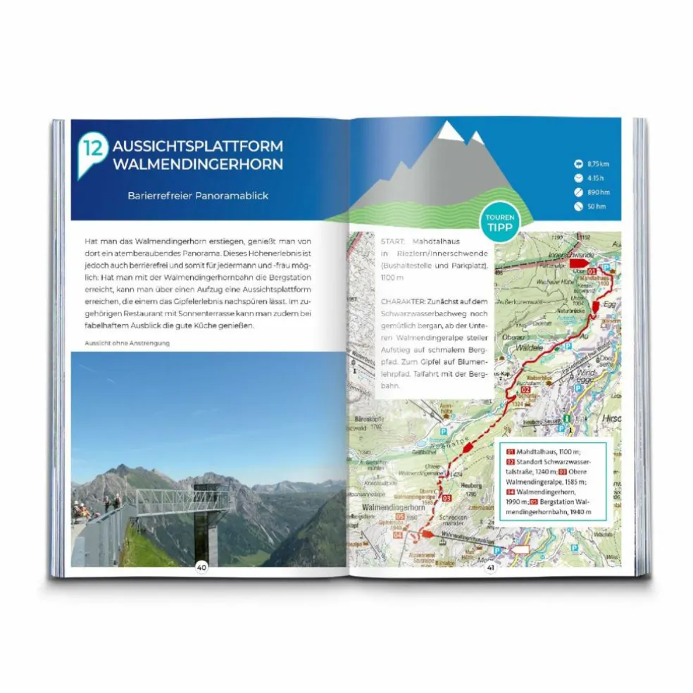 KOMPASS INSPIRATION KLEINWALSERTAL & BREGENZERWALD - Wanderführer