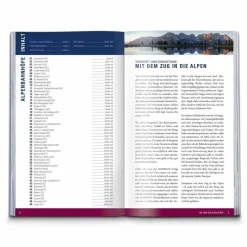 KOMPASS NÄCHSTER HALT ALPEN - MIT DER BAHN ZUM WANDERN - Wanderführer