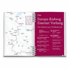 KOMPASS RADREISEFÜHRER EUROPA-RADWEG EISERNER VORHANG - Radwanderführer