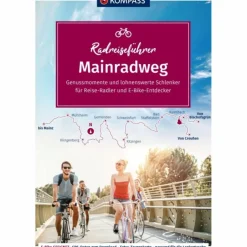 KOMPASS RADREISEFÜHRER MAINRADWEG - Radwanderführer