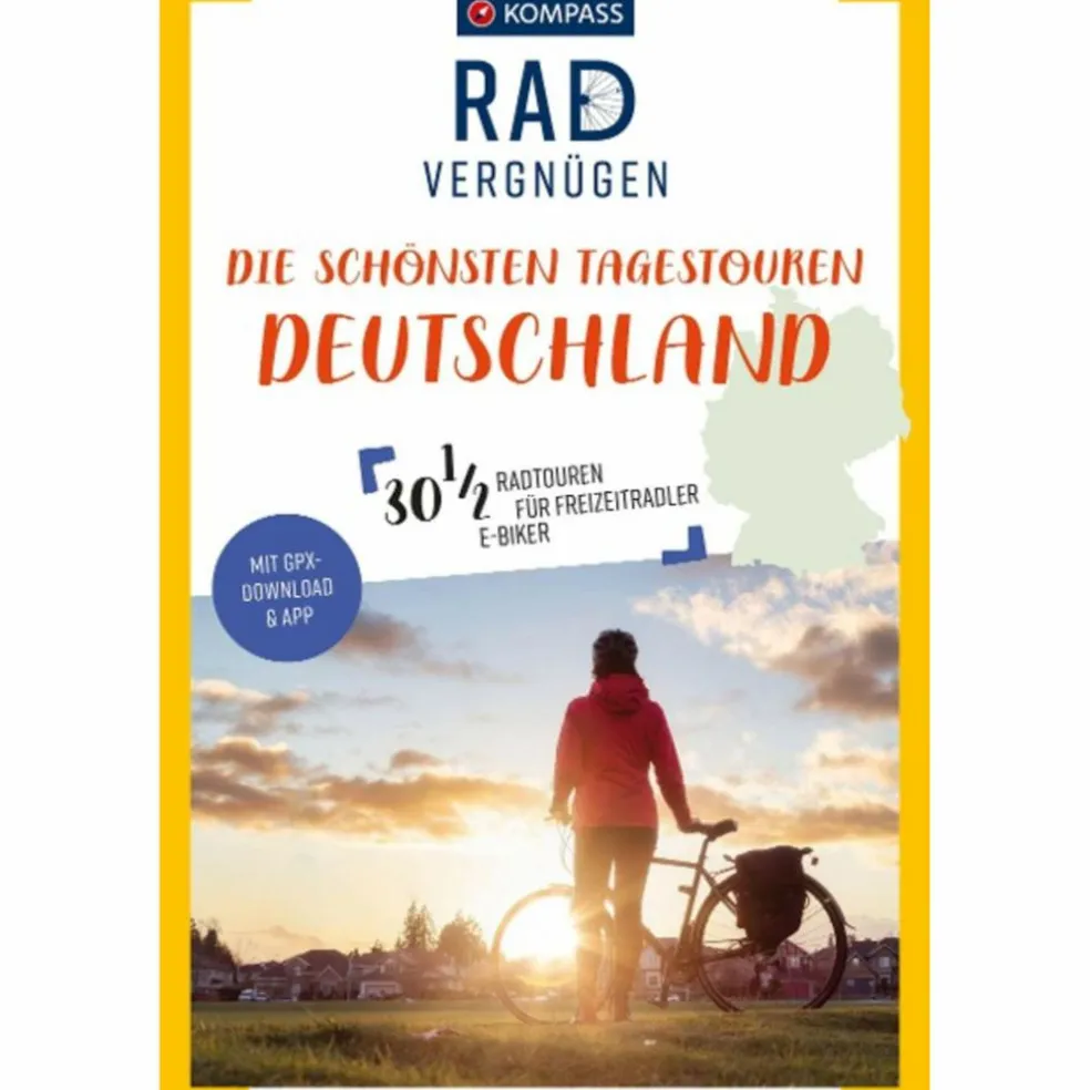 KOMPASS RADVERGNÜGEN DIE SCHÖNSTEN TAGESTOUREN DEUTSCHLAND - Radwanderführer