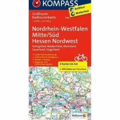 KOMPASS RK NRW MITTE/SÜD - Fahrradkarte