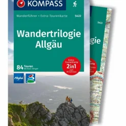 KOMPASS WANDERFÜHRER WANDERTRILOGIE ALLGÄU, 84 TOUREN