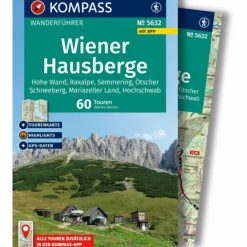 KOMPASS WANDERFÜHRER WIENER HAUSBERGE, 60 TOUREN