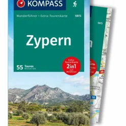 KOMPASS WANDERFÜHRER ZYPERN, 55 TOUREN MIT EXTRA-TOURENKARTE